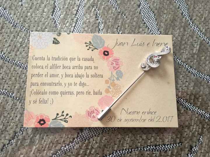 ¡ya tengo alfileres y tarjetitas! - 1