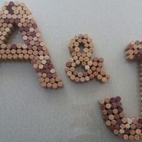 Iniciales de corcho - 1