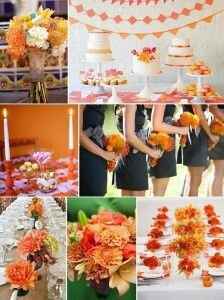 Inspiración boda en naranja tango. - 14