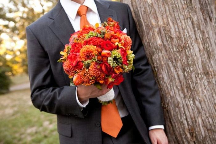 Inspiración boda en naranja tango. - 2