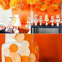 Inspiración boda en naranja tango. - 17