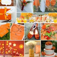 Inspiración boda en naranja tango. - 18