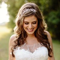 Suelto con diadema
