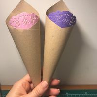 Conos kraft para el arroz - 2