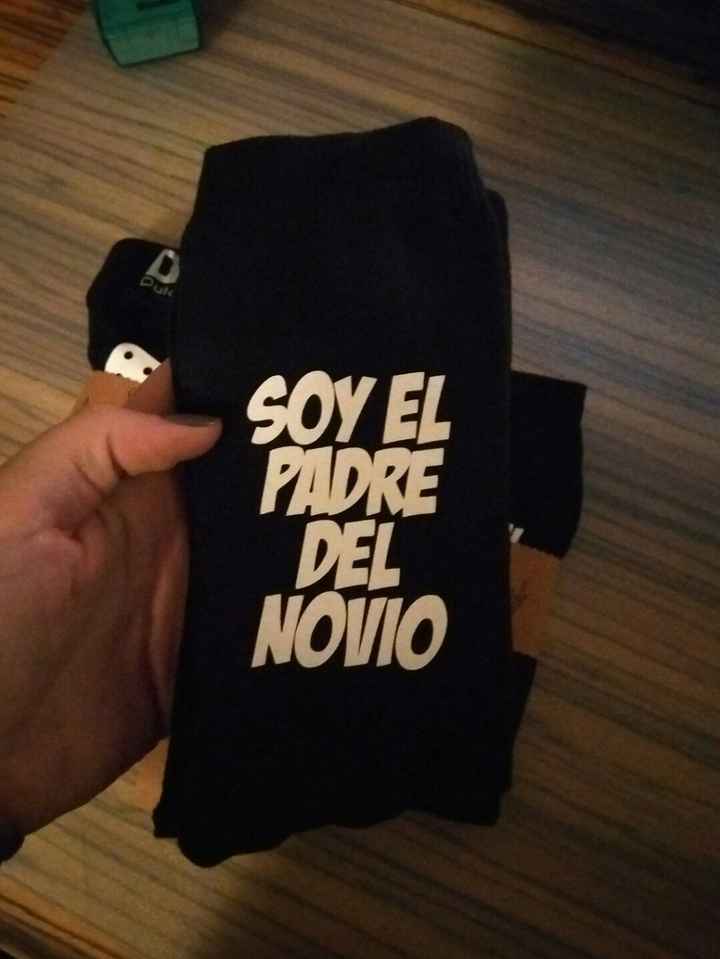 Calcetines "Soy el padre del novio".