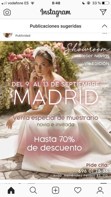 Vestido novia Madrid 1