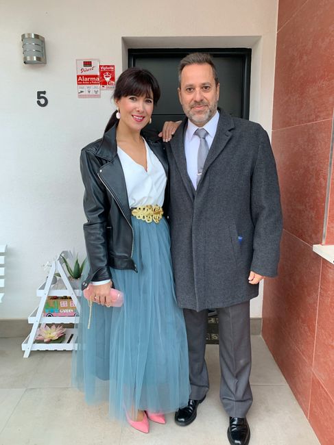 ¿Vestido de novia o arreglada de calle?🤔 1