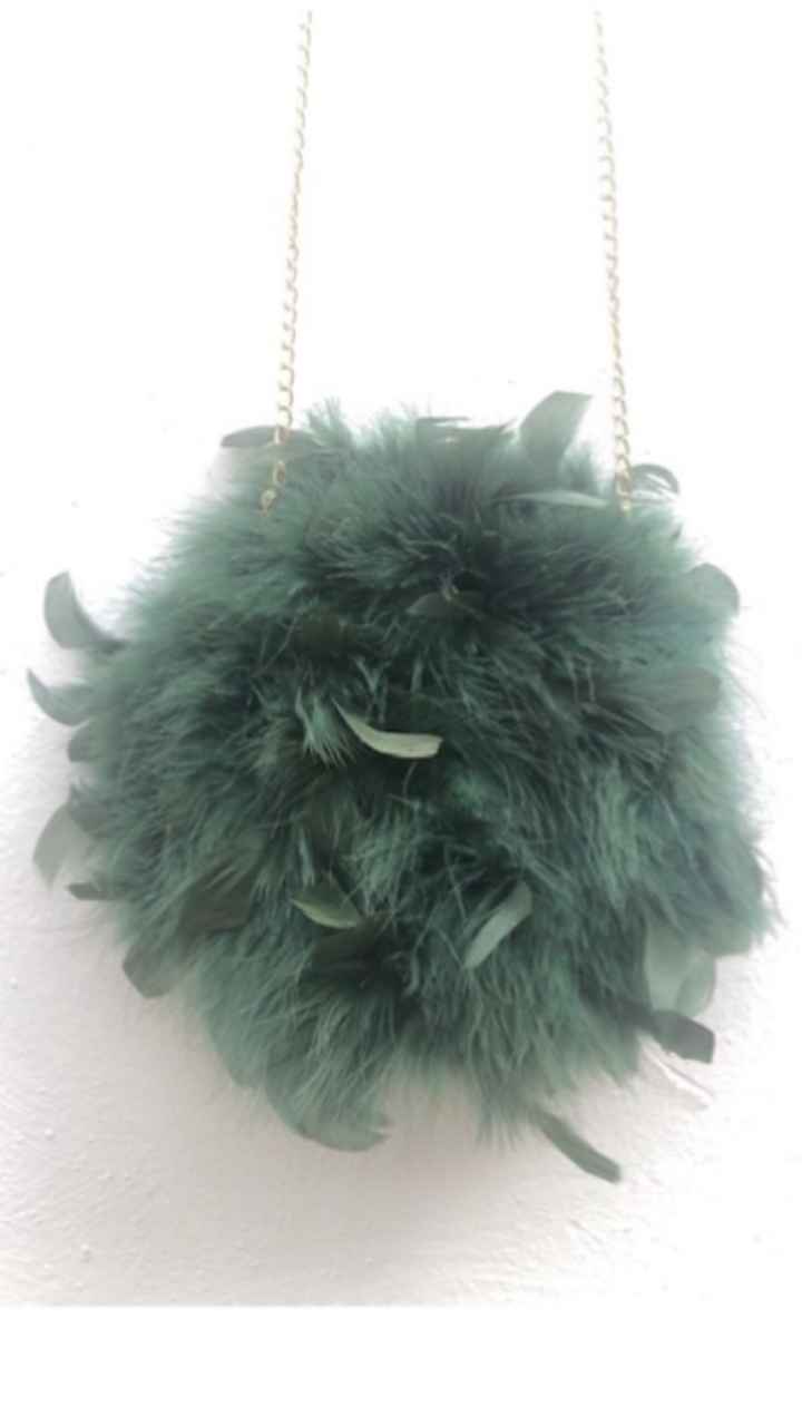 bolso plumas - 2