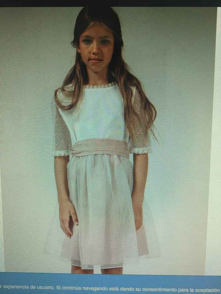 Vestido de arras para niñas - 1