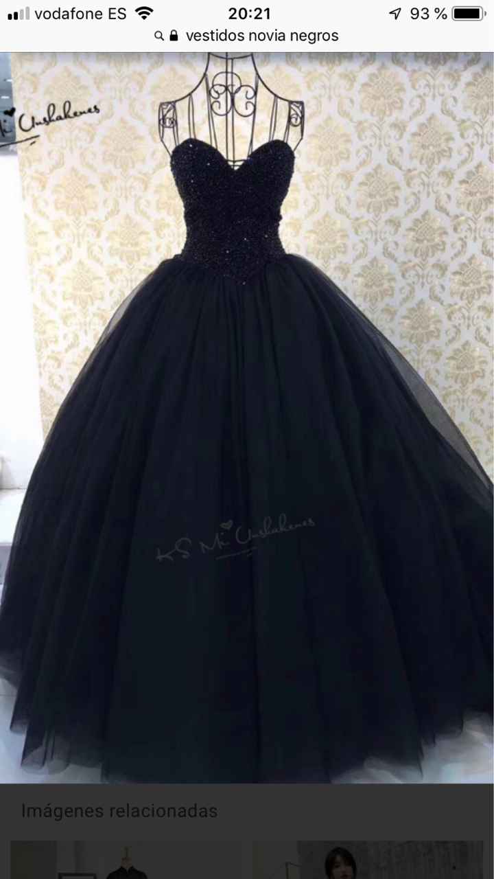 Vestido de novia de color...? - 1