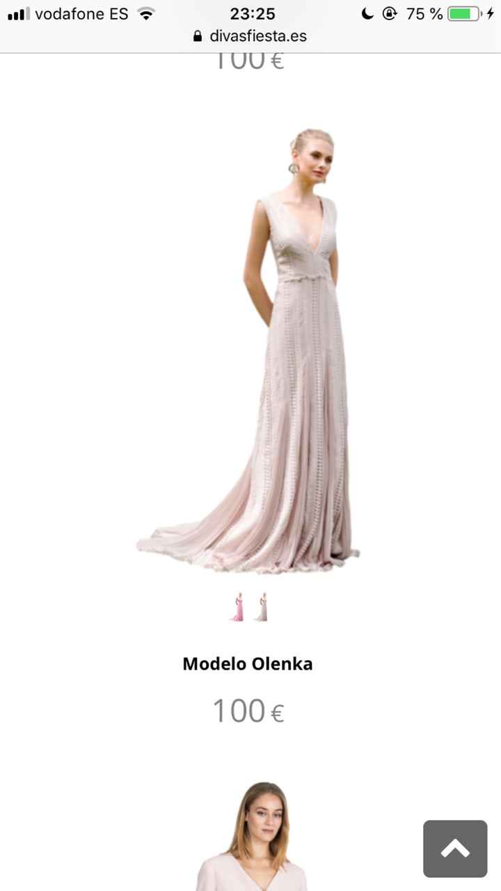 Vestido por Internet - 2