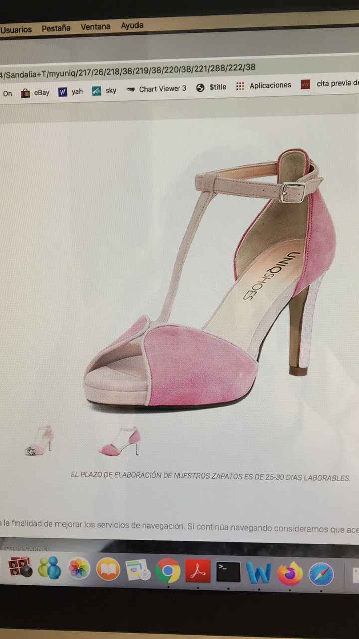 Zapatos de novia - Parte 3 ¿qué color os gusta para el día B? - 1