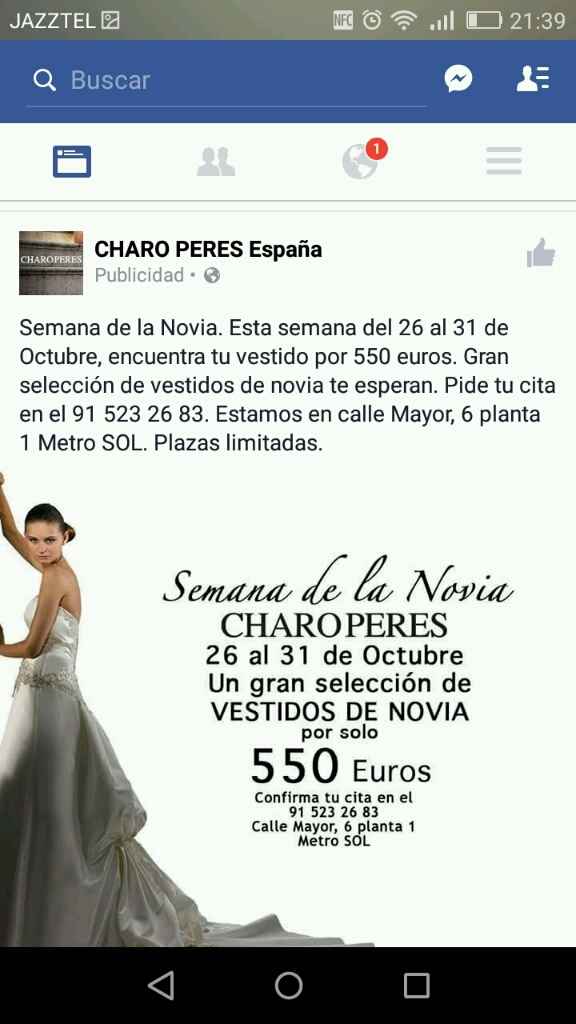 Ofertas en vestidos para la que le sirva - 1