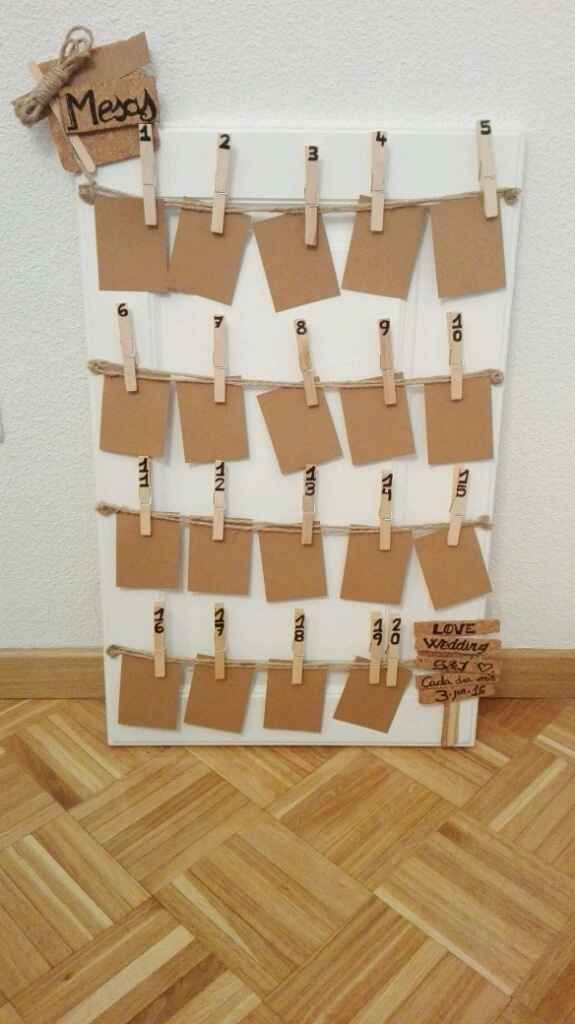 Mi organizador de mesas - 1