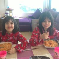 Marina y Etna, mis dos peques, una de 6 y otra de 7!!!