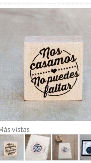 Necesito el sello de mr. wonderful "nos casamos,no puedes faltar" - 1