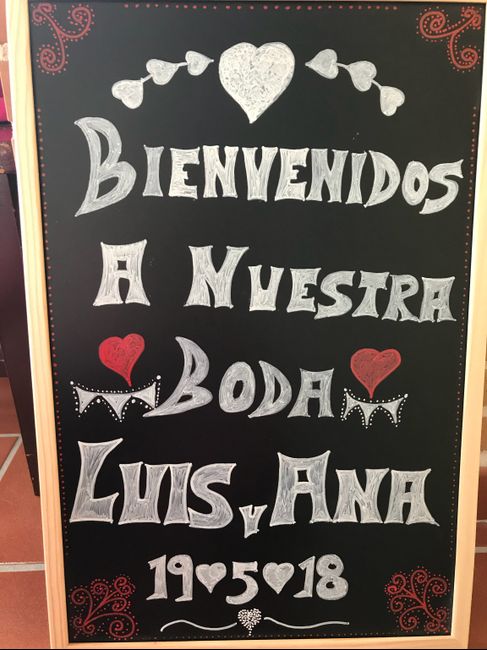  a petición popular, un resumen de todas las pizarras de mi boda - 1