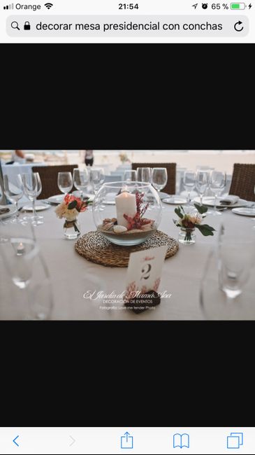  Decoración mesa presidencial - 2
