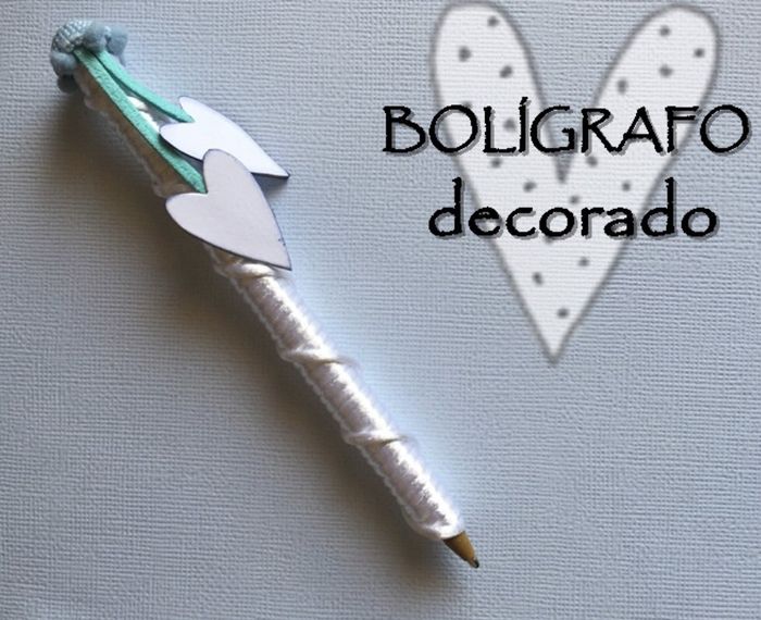 Decorar boligrafos - 2