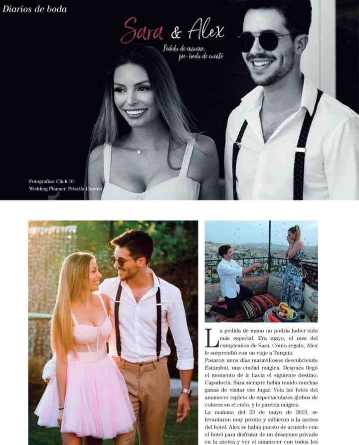 Pre-boda en la revista Novias - 2