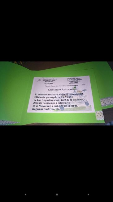 Invitaciones - 1