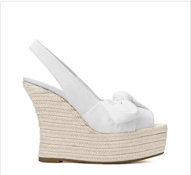 Sandalias cuña boda - 1