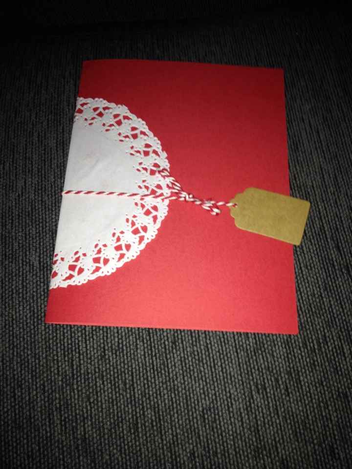 Invitaciones "made in casa" - 1