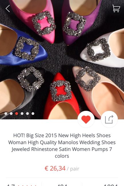 Zapatos de novia aliexpress - 1