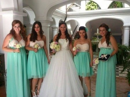 Con mis damas preciosas
