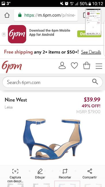 En busca de zapatos de tacón bajo - 1