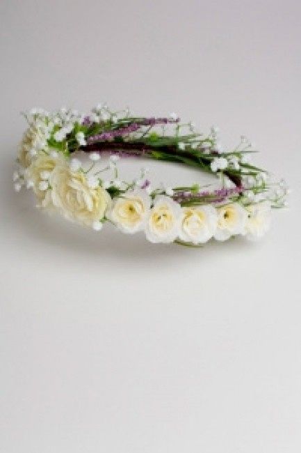Corona de flores