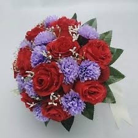rojo, morado y blanco