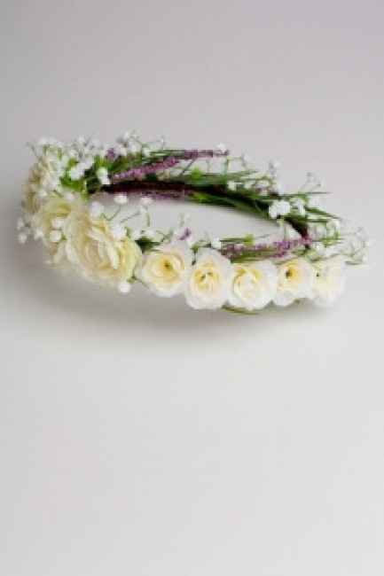Corona de flores