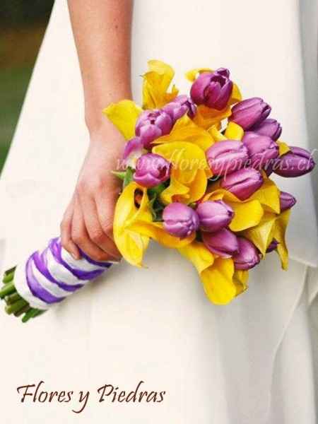 ramo tulipanes alegre