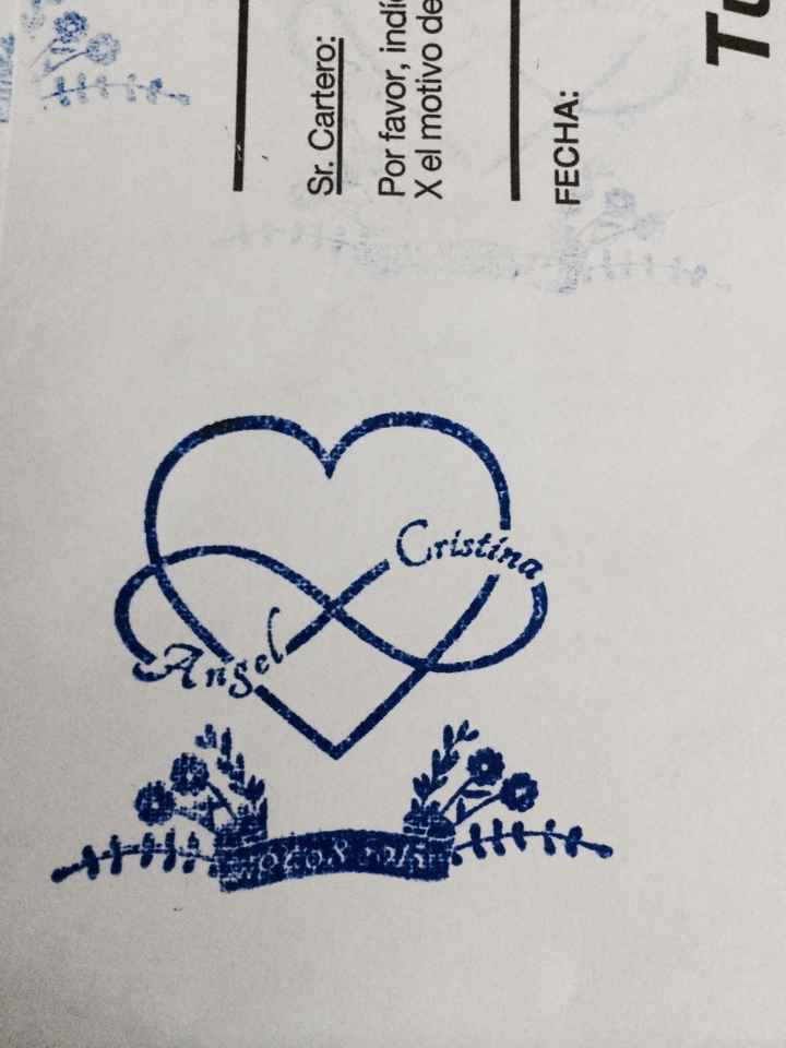 Los sellos personalizados de las bodas 2015 - 1