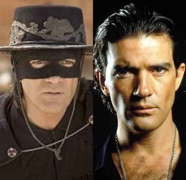 9. El Zorro (Antonio Banderas)
