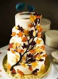 Tarta bosque otoñal