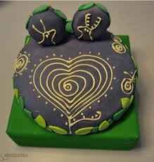Tarta piedra de símbolos