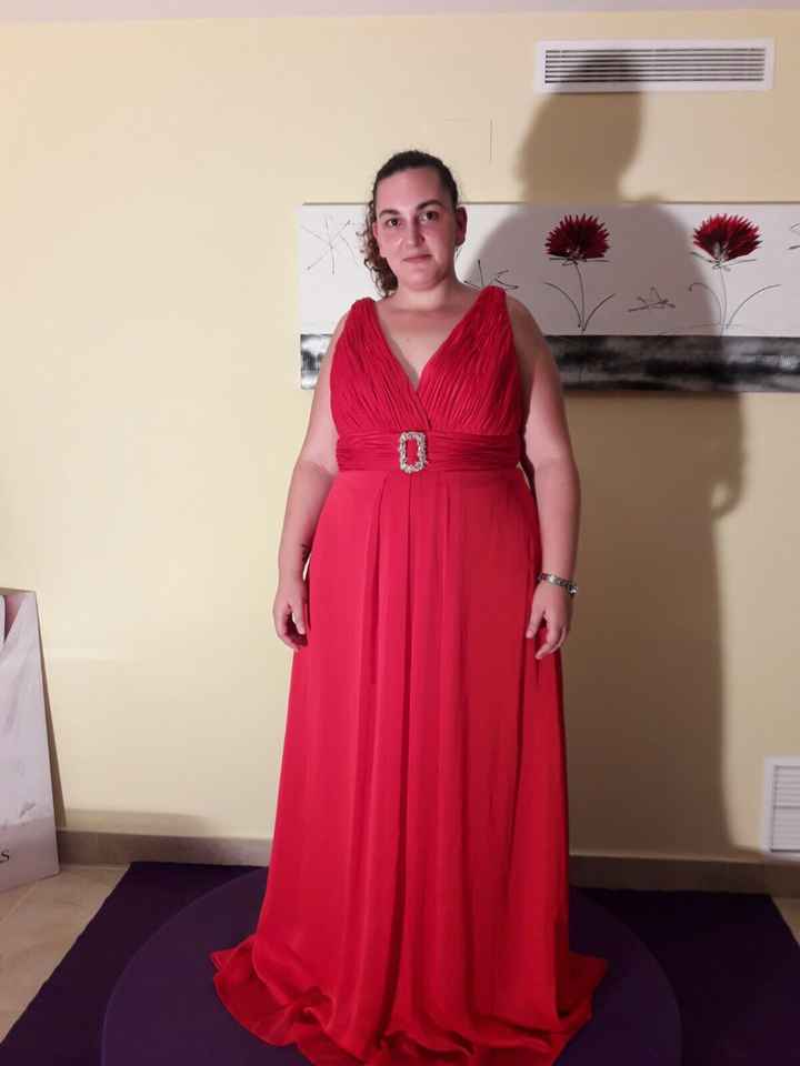  Ahora si que si, tengo vestido 👏🏼👏🏼 - 2
