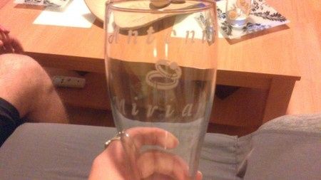 vaso grabado