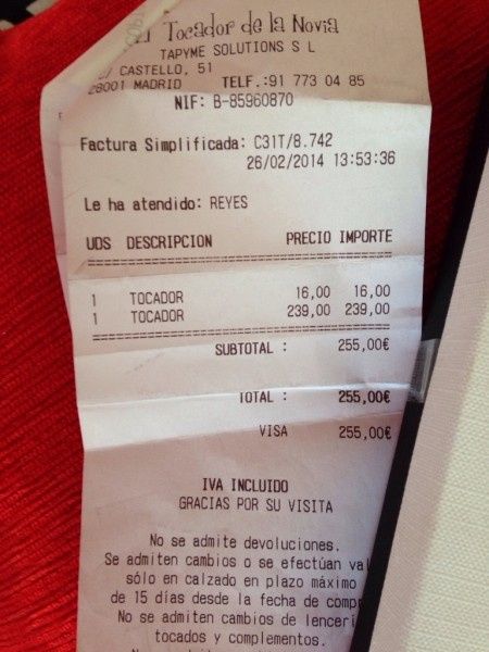 Vendo diadema nácar y cristal  - 1