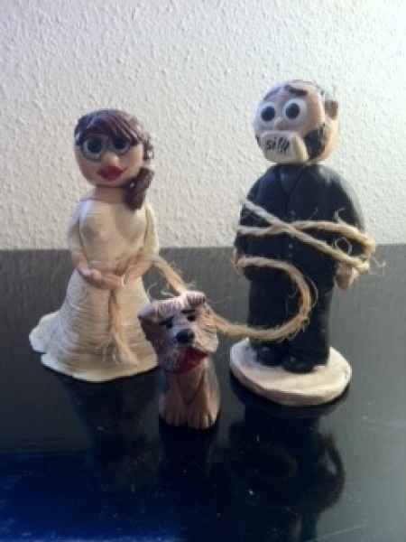 Nuestros muñecos de tarta