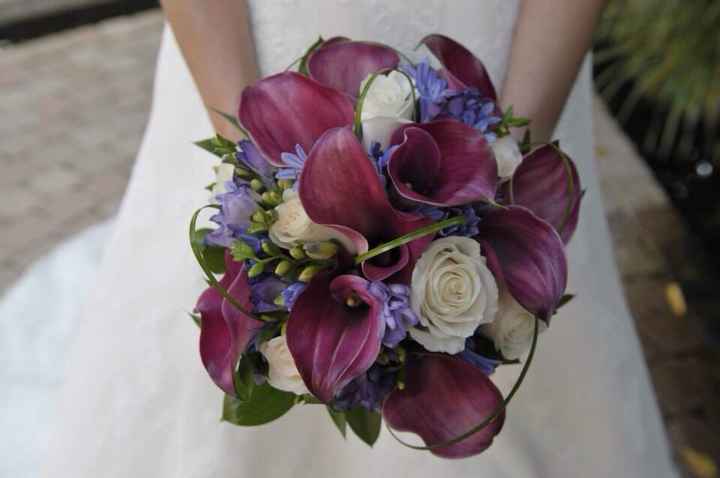 Ramo de la novia y demás flores - 1