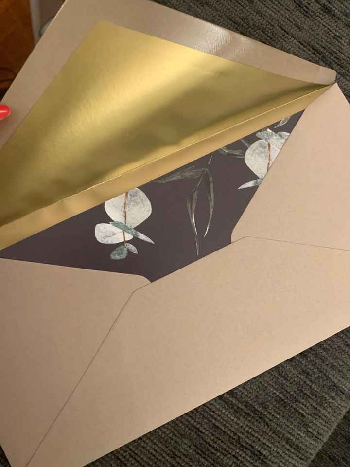 Sobres para las invitaciones - 2