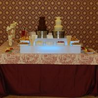 fuente de chocolate