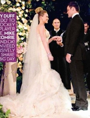 La boda de Hilary Duff