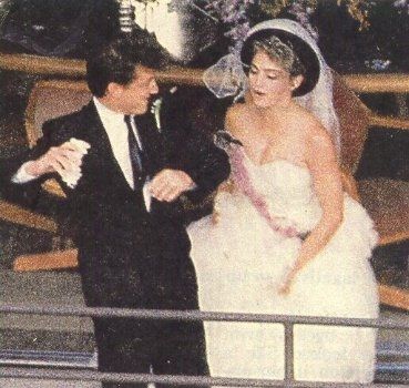 La primera boda de Madonna