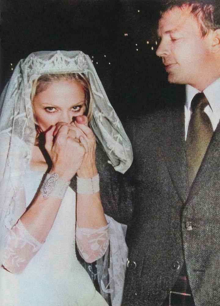 Madonna en su segunda boda