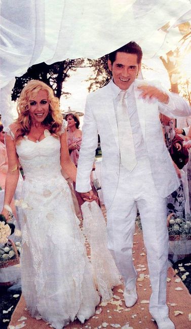 El vestido es de Lorenzo Caprille