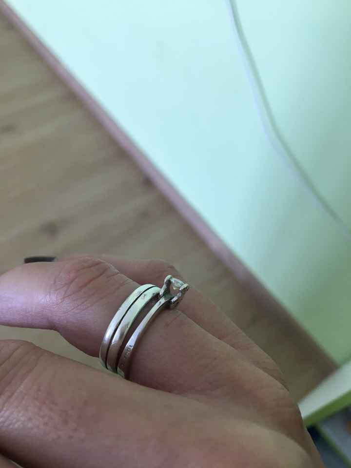 Anillo diamantes - 1